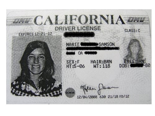 Marie Driver License without restriction after eyesight lessons